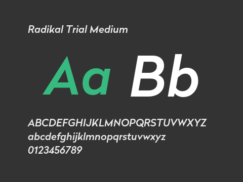 Radikal Trial Medium