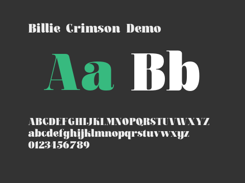 Billie Crimson Demo