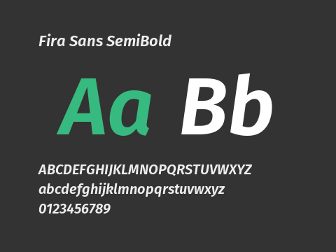 Fira Sans SemiBold