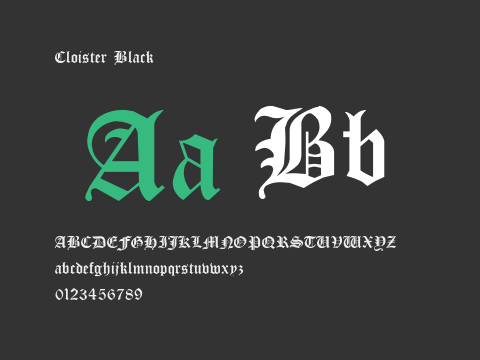 Cloister Black