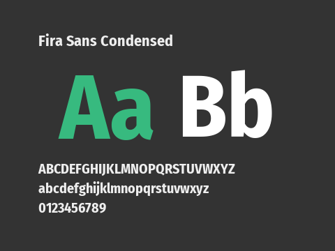 Fira Sans Condensed