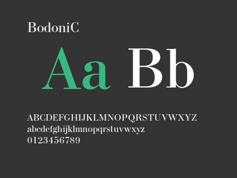 BodoniC