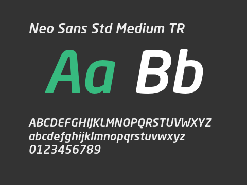 Neo Sans Std Medium TR