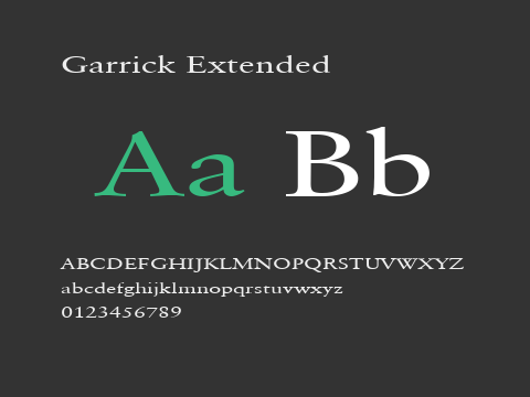 Garrick Extended