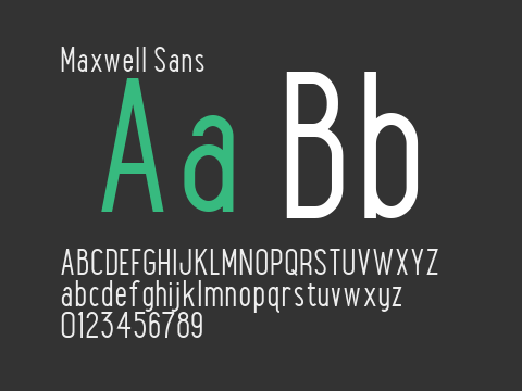 Maxwell Sans