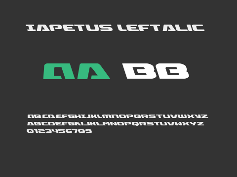 Iapetus Leftalic