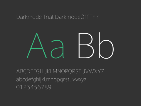 Darkmode Trial DarkmodeOff Thin