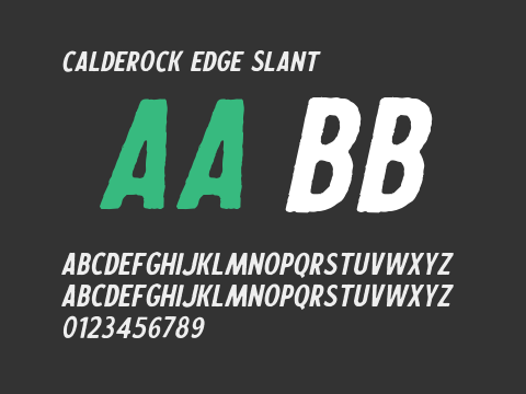 Calderock Edge Slant