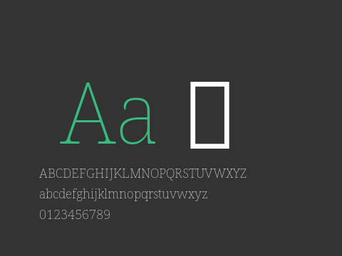 Avrile Serif Thin