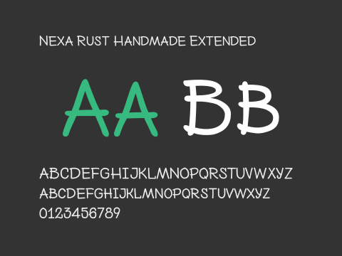 Nexa Rust Handmade Extended