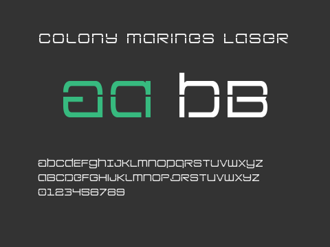 Colony Marines Laser