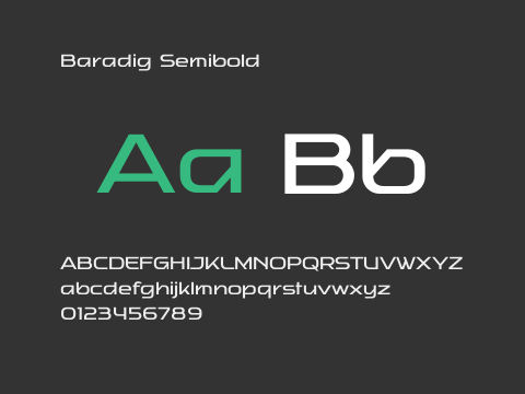 Baradig Semibold