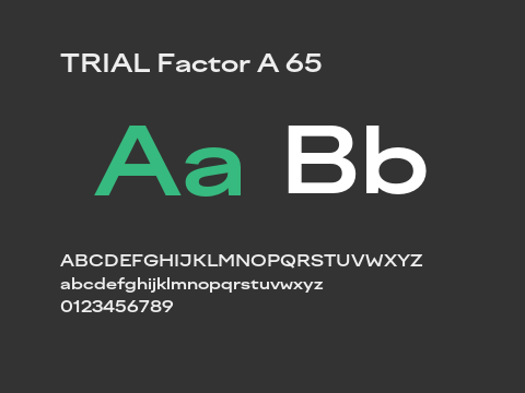 TRIAL Factor A 65