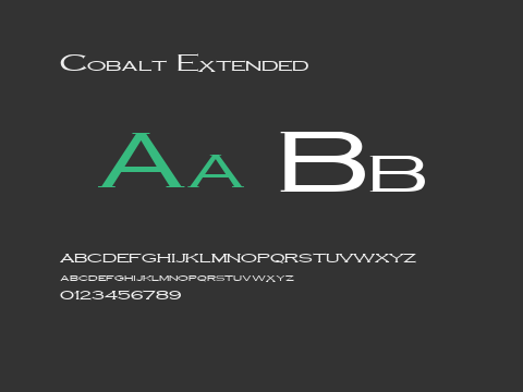 Cobalt Extended