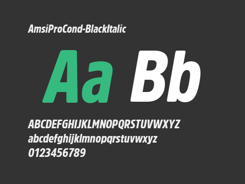 AmsiProCond-BlackItalic