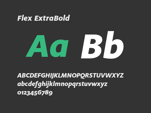 Flex ExtraBold