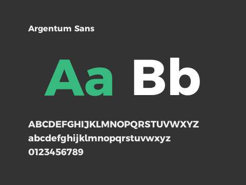 Argentum Sans