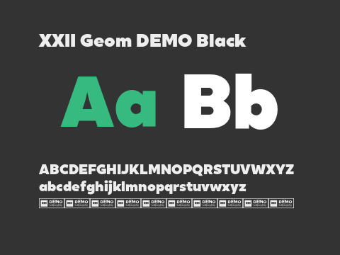 XXII Geom DEMO Black