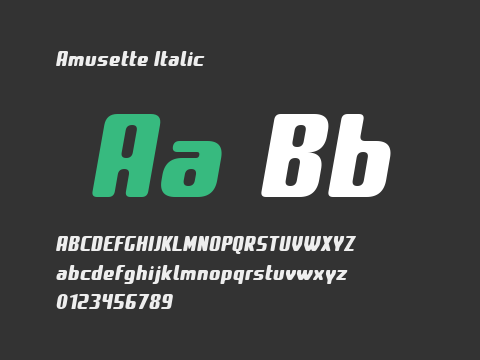 Amusette Italic