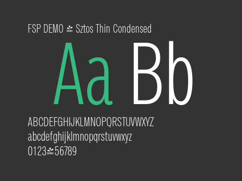 FSP DEMO - Sztos Thin Condensed