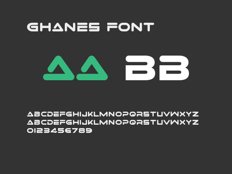 Ghanes Font