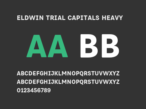 Eldwin Trial Capitals Heavy