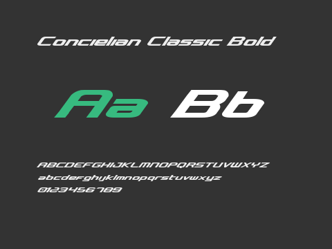 Concielian Classic Bold