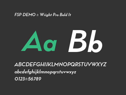 FSP DEMO - Wright Pro Bold It