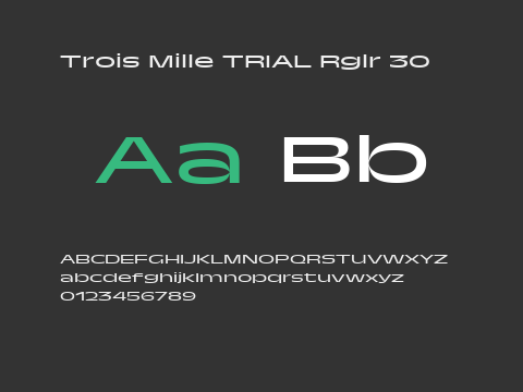 Trois Mille TRIAL Rglr 30