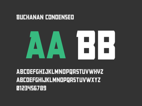 Buchanan Condensed