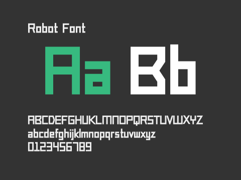 Robot_Font