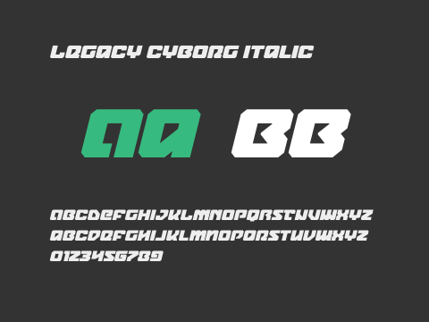 Legacy Cyborg Italic