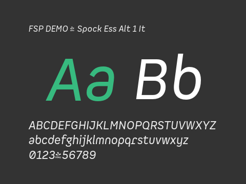 FSP DEMO - Spock Ess Alt 1 It