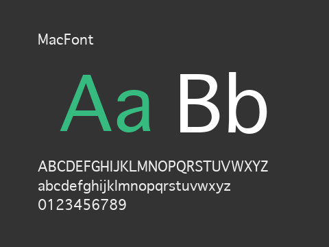 MacFont