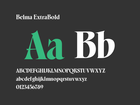 Belma ExtraBold