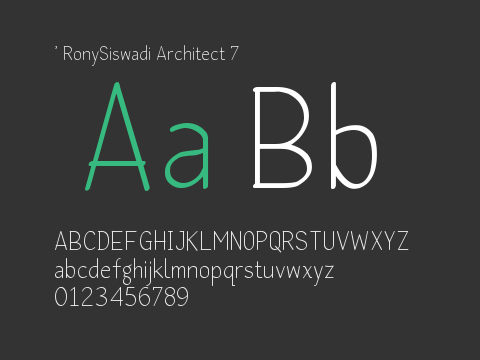 ' RonySiswadi Architect 7