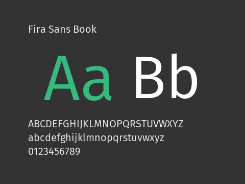 Fira Sans Book