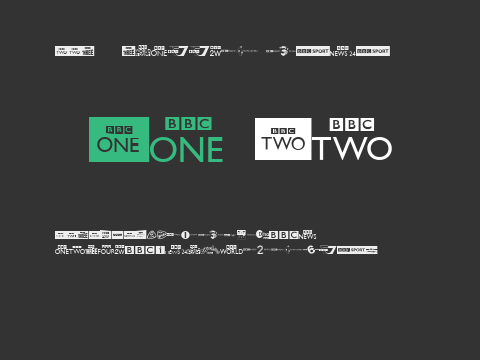 BBC TV Channel Logos