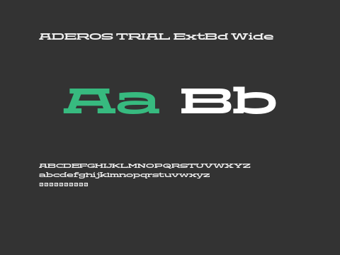 ADEROS TRIAL ExtBd Wide