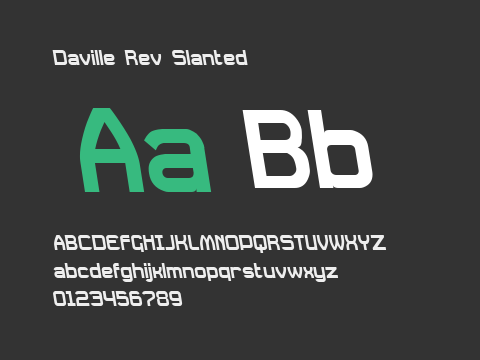 Daville Rev Slanted