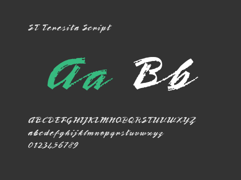 ST Teresita Script