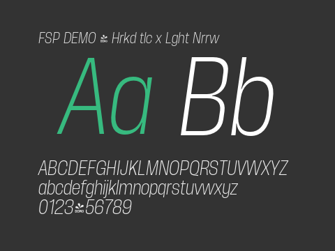 FSP DEMO - Hrkd tlc x Lght Nrrw