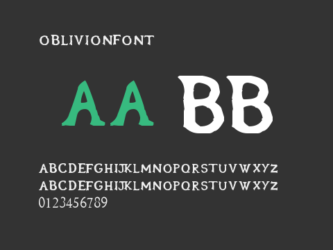 OblivionFont