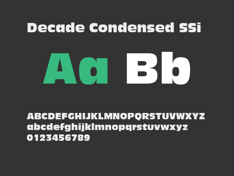 Decade Condensed SSi