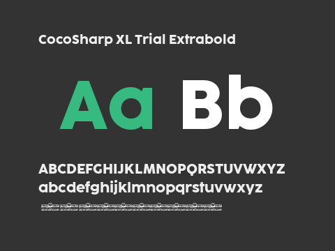 CocoSharp XL Trial Extrabold