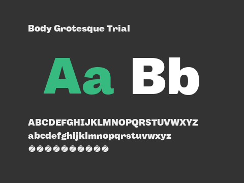 Body Grotesque Trial