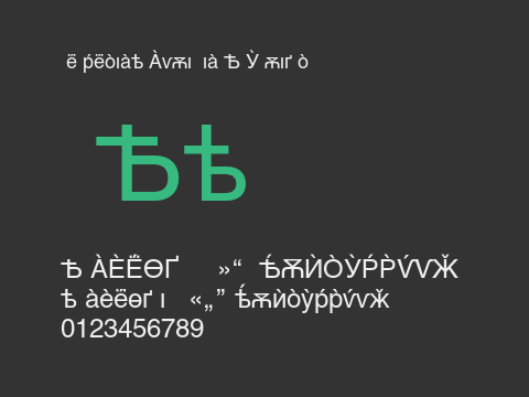 Helvetica Cyrillic A Upright