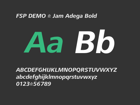 FSP DEMO - Jam Adega Bold