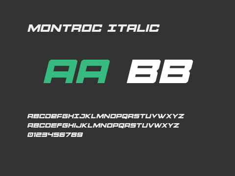 Montroc Italic