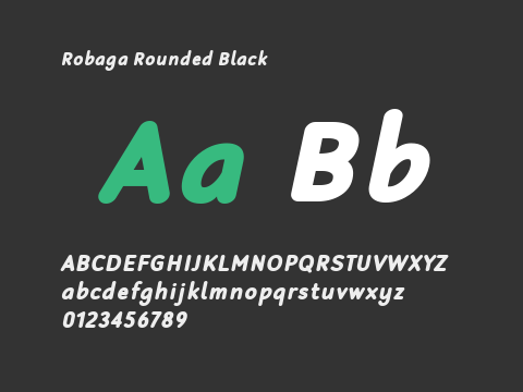 Robaga Rounded Black